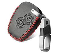 Étui à clés de voiture en cuir en cuir couvre porte-clés adapté pour Renault Megane Modus Espace Laguna Duster Logan adapté pour DACIA Sandero Fluence Clio Kangoo