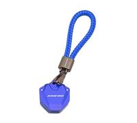 Étui à clés en aluminium Pour FJR1300 FJR 1300 2011-2023 2022 Accessoires De Moto Porte-clés Porte-clés Couvercle De Clé Capuchon De Protection Clés Coque(1Set K101 Blue)