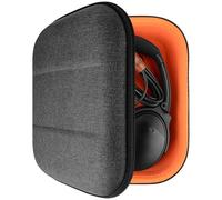 Étui à Coque Rigide Geekria Shield pour Casque Audio Compatible avec Bose QC Ultra II, QuietComfort 35 II (QC35), Sac de Voyage avec Rangement câble (Gris foncé)
