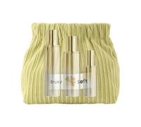 Étui à cosmétiques à Cordon Compact, Mini conteneur de beauté en Peluche adapté aux Voyages, Support Polyvalent élégant et spacieux | Pin Hairband Cotton Bud Lip Color Lunettes Routine J