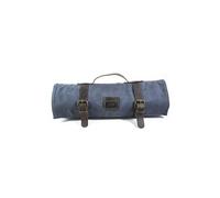 Etui à couteaux nomade avec poignées - toile et fleur de cuir