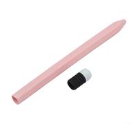 Étui à crayon en silicone pour Samsung Galaxy Tab S11 Ultra et Tab S11 S Pen avec station d'accueil magnétique et tactile (rose)