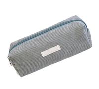 Étui à crayon en velours côtelé | Sac maquillage en veilleuse | Sac papeterie esthétique portable avec fermeture éclair | Fabric tissus Fabric Cur à crayon Box Supplies pour garçons et filles