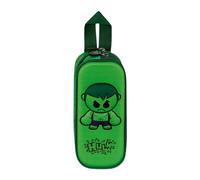 Étui à crayons à deux compartiments pour Hulk Marvel 3D Bobblehead