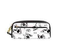 Étui À Crayons Bouledogue Français Trousse À Maquillage Facile À Nettoyer Papeterie Organisateur Portable Sac À Crayons pour Adolescent Adulte Garçon