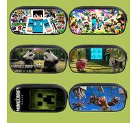 Étui à crayons de grande capacité pour le jeu Minecraft, sac de papeterie, étui à crayons de la nature sauvage, boîte de papeterie, étui à crayons, étui à stylos Étui à stylos G3,Étui à stylos G4,Étui