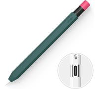 Étui à crayons Elago Classic pour Apple Pencil (USB-C), vert minuit