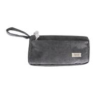 Étui à crayons en velours côtelé - Deux grandes marques spécialisées - Trousse à crayons polyvalente - Sac à crayons de voyage - Rangement pour maquillage - Pour filles et femmes