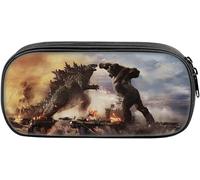 Étui À Crayons Godzilla,Trousse À Cosmétiques Avec Fermeture À Glissière, Porte-Monnaie, Adaptée À L'école,Trousse À Crayons Pour Étudiants Garçons Et Filles (21,5 * 10 * 5,5 Cm)