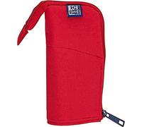 Etui à crayons Oxford "Stand-Up" polyester rouge
