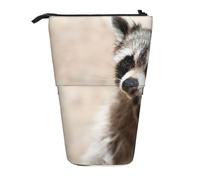 Étui à crayons télescopique Smart Animals Racoon Nature, sac à crayons