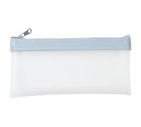 Étui à crayons transparent - Sac d'organisation stationnaire durable, large sac à crayons d'ouverture, 7,28 x 3,94 pouces Organisateur de marqueurs légers | Accessoires d'études d'enseignants, St