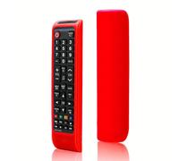 Étui À Distance En Silicone Pour Manette De Télévision Samsung,Housse De Télécommande Pour Télécommande Samsung Bn59-01199F,Manchon De Peau Pour Télécommande Smart Tv.Red.