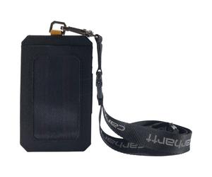 Étui à documents Nylon Duck ID Holder and Landyard Carhartt - Black