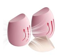 Étui à éponge ventilé, porte-éponge anti-poussière, mélangeur de beauté 2,95x2,24x2,24 pouces avec conception de flux d'air, étui à cosmétiques, porte-éponge de maquillage avec style épuré, étuis de r