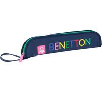 Étui à flûte Benetton Damero Bleu marine 37 x 8 x 2 cm