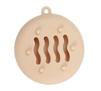 Étui à houppette en silicone, support de poudre de maquillage en silicone, porte-éponge de maquillage portable, étui de voyage, étui de rangement pour femmes et filles