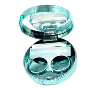 Étui à lentilles de contact, fille magique, plastique de haute qualité, boîte de rangement pour la maison et les voyages, mini boîte à pinces, solution de pincette, multicolore, Organiseur de poche