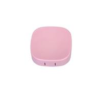 Étui à lentilles de contact portable, petit, haute beauté, avec une boîte partenaire miroir(Pink)