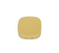 Étui à lentilles de contact portable, petit, haute beauté, avec une boîte partenaire miroir(Yellow)
