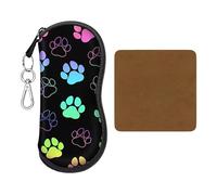 Étui À Lunettes 1 Pièce Avec Boucle De Suspension Et Chiffon À Lunettes 1 Pièce, Étui À Lunettes Étanche, Étui À Lunettes Durable, Accessoires Pour Lunettes