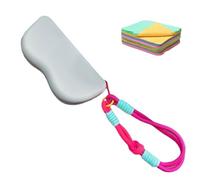 Étui À Lunettes Avec Lanière Pour Poignet, Coques En Silicone Pour Lunettes Femme, Poche Léger Et Élégant Porte-Lunettes Antrayures Pour Voyage Plage Hommes Adolescents Extérieur Courses Voiture