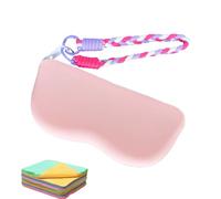 Étui À Lunettes Avec Sangle De Poignet,Coques En Silicone Pour Lunettes Femme | Poche Léger Et Élégant Porte-Lunettes Antrayures Pour Voyage Plage Hommes Adolescents Extérieur Courses Voiture