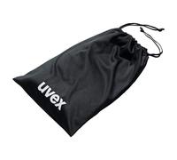 Uvex Étui à lunettes de protection panoramiques et surlunettes 9954360 – Microfibre – Noir L