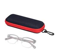 Étui à Lunettes de Soleil - Boîte EVA Pour Lunettes De Soleil Avec Fermeture Éclair | Organisateur De En Coque Dure | Pour Adolescents Grand-Mère Grand-Père Femme Mari Voyage Voyage D'Affaire