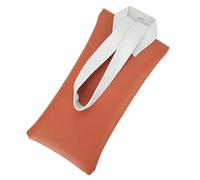 Étui à lunettes de soleil extra large, organisateur de lunettes en cuir végétalien, sac souple compatible avec TOM FORD FT0965 FT0992 Gucci GG1105S GG1377S PR 29YS Runway (Brun)