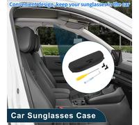 Étui À Lunettes De Soleil Pour Bmw Série 1 F20 2011-2018 Boîte De Rangement Pour Lunettes Abs Tissu Floqué Noir 1 Ensemble