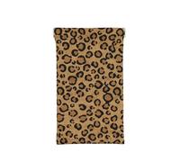 Étui à lunettes en cuir souple pour homme et femme Motif léopard sauvage, Animal léopard sauvage, Portable Squeeze Top Leather Glasses Case