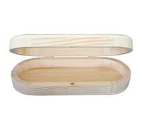 Etui à lunettes - GRAINE CREATIVE - 18x7,5x3,5 cm - Couleur beige - Bois