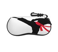 Étui à lunettes portable pour homme et femme - Sac à lunettes de karaté garçon - Souple - Résistant aux rayures - Sac de voyage pour lunettes de soleil - Léger - Pour la course à pied et la randonnée
