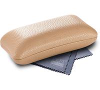 Étui À Lunettes Rigide De Forme Exceptionnelle (Beige - Moyen)