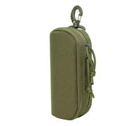 Étui à lunettes tactiques d'extérieur pour lunettes de soleil - Boîte de rangement pour homme et femme, vert militaire, taille unique