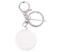 Étui À Monnaie Rond avec des Anneaux Clés Souvenir Commémoratifs Médailles De Collection Boîte De Porte-clés Médaillons Porteurs