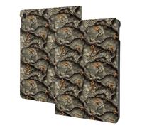 Étui à motif d'arbre camouflage vert compatible avec iPad Air 3ème génération, étuis de tablette compatibles avec iPad Pro 10,5", veille/réveil automatique, support folio
