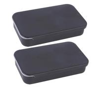 Étui à Oiseaux 2 Pièces à Couvercle Poussoir-Tirette | Grosse Capacité, Facile à Ranger Transporter, Simple à Utiliser, Coffret Compact pour Nourriture Oiseaux