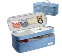 Étui à outils de coiffure - Organisateur de sèche-cheveux, organisateur d'essentiels de beauté | Sac de voyage pour outils capillaires, support Double couche pour outils capillaires portables, sac de