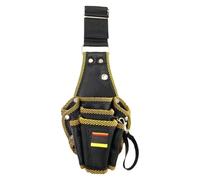 Étui à Outils électricien - Sac à Taille de Poche Multi-Poches | Organisateur de Clips à Courroie Lourds pour Outils, Tournevis, Pinces | Solution de Stockage Portable et Pratique pour électricien