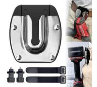 Étui à outils universel pour accessoires de ceinture à outils, support de perceuse pour perceuse électrique, visseuse à percussion ou tout outil avec poignée, étui de perceuse autobloquant, pour homme