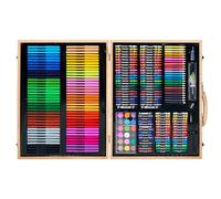 Étui à peinture Liderpapel Mallette en bois 245 pièces 49 x 36,6 x 4,5 cm