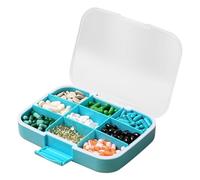 Étui à pilule portable - Boîte à pilules de poche | Boîte d'organisateurs de pilll de voyage | Boxes de médecine pour différents médicaments, huile de poisson de vitamine, suppléments d'aspirine
