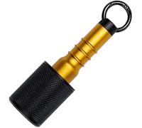 Étui à pilules étanche porte-clés porte-pilule scellé en aluminium -clés pour l'extérieur, les voyages, le camping, la randonnée, la navigation de plaisance et EDC, conteneur, support