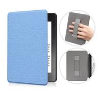 Étui À Poignée Pour Kindle 2022, Paperwhite 5, 4, 3, Couverture Magnétique, 8e, 10e, 11e Génération, 6, 2021 Pouces, Dragonne, Coque De Protection, 6.8-Dp75sdi Kpw 1 2 3-Light Bleu