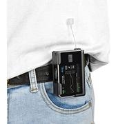 Étui à pompe à insuline pour tandem t:slim X2, t : holster avec clip ceinture rotatif à 360° pour t:slim/t:slim G4 - Noir