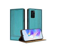 Etui à rabat antichoc Huawei P40 - Aimant intégré - Porte-cartes (2 emplacements) - Support vidéo - Vert