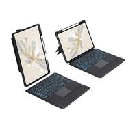 Étui à rabat avec clavier rétroéclairé Bluetooth pour Honor Pad 9 Pro (12,1") [non compatible avec Honor Pad 9 (12,1"), rétroéclairé, souris trackpad et clavier amovible