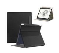 Étui à Rabat Compatible avec Boox Note Air2 10,3" 2021 la liseuse | Anges multi-visualisations avec porte-crayons, housse folio en cuir PU, coque arrière en TPU